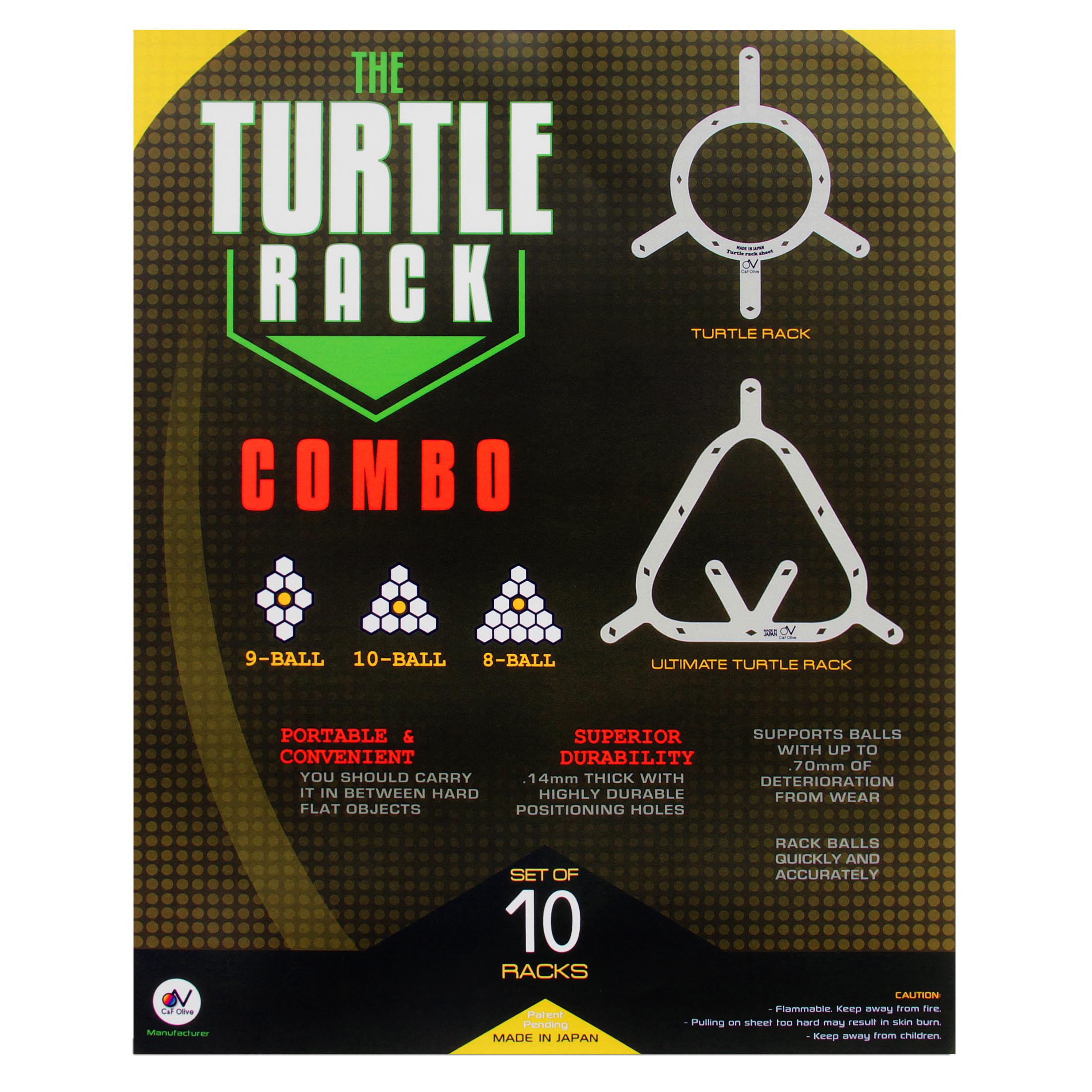Держатель для шаров Turtle Rack Combo ø57,2мм (треугольник) 1 шт.